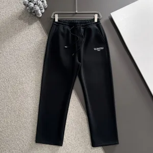 Reps Valentino Pants Black Autumn Embroidery