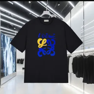 AAA Loewe Short-Sleeved T-Shirt Ash Suede
