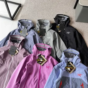 Super Clone Designer Archaeopteryx Waterproof Jacket Red Gore-Tex Urban Commuting Outdoor Slim Fit