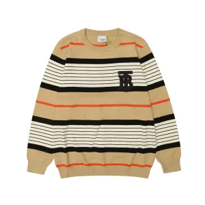 AAA Burberry Sweater Red Wool Lace Autumn Winter