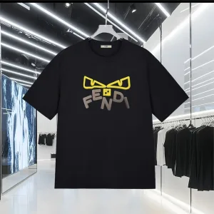 High Quality AAA Fendi Short-Sleeved T-Shirt Ash