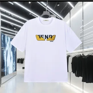 High Quality Fendi Jacquard Short-Sleeved T-Shirt