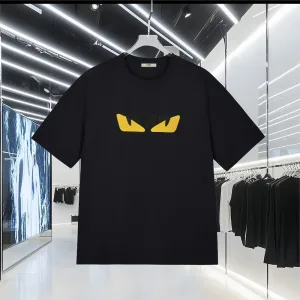 Designer Fendi Short-Sleeved T-Shirt Ash Suede Jacquard
