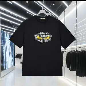 Reps Super Clone Fendi Short-Sleeved T-Shirt Ash Velvet