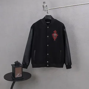 Luxury High Quality Chrome Hearts Cotton Baseball Uniform