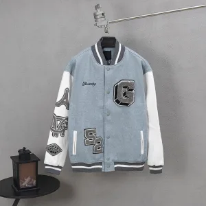 Designer Aaa Givenchy Leather Baseball Uniform