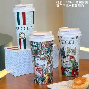 High Quality 1:1 Gucci Stainless Steel Water Cup For Autumn