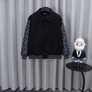 Designer Fendi Cotton Baseball Uniform