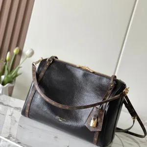 Reps Express Key Pouch Brown Cowhide Jacquard