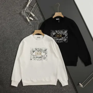 AAA Dior Sweatshirt Red Cotton Autumn Winter