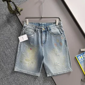 Luxury High Quality Dior Cotton Shorts For Summer