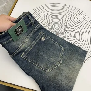 Aaa Designer Versace Denim Pants