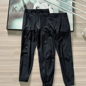 AAA Designer Archaeopteryx Casual Trousers Red Nylon Spandex Plain Weave Fabric Rock Climbing