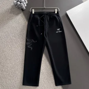 Reps Archaeopteryx Pants Black Autumn Embroidery