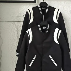 Super Clone AAA Saint Laurent Jacket Red Down Patch