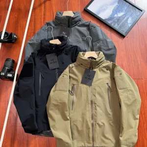 High Quality Reps Archaeopteryx Windbreaker Green Gore-Tex Nylon Embroidery