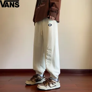 High Quality Vans Casual Pants Black Spring Autumn