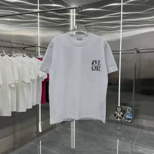 Designer Dior Stone Short Sleeves For Autumn