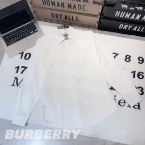 AAA High Quality Burberry Long-Sleeved Shirt Red
