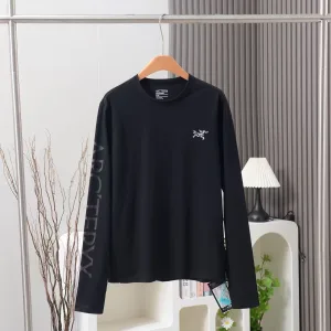 High Quality Archaeopteryx Long-Sleeved Shirts Red Cotton Embroidery