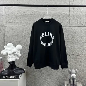 Reps High Quality Celine Long-Sleeved Black Autumn Winter Early