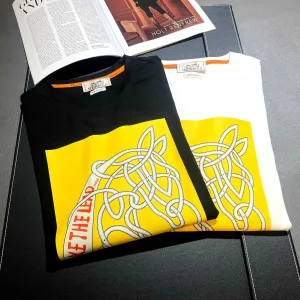 Luxury Designer Hermès Cotton Long Sleeves For Autumn