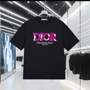AAA Dior Short-Sleeved T-Shirt Ash Fleece