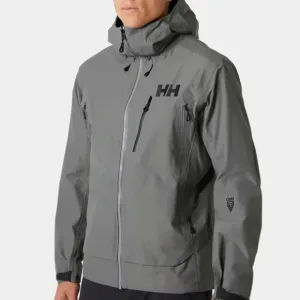Luxury Helly Hansen Jacket Red Adhesive Water-Repellent Fabric Professional Outdoor