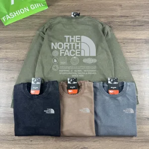 High Quality Designer The North Face Hoodie Red Straight Shoulders
