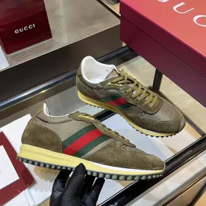 High Quality Gucci Cowhide Sneakers
