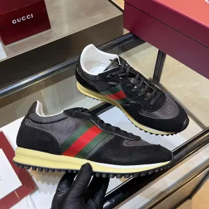 Designer High Quality Gucci Cowhide Sneakers