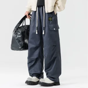 Reps AAA Stone Island Casual Pants Black Autumn