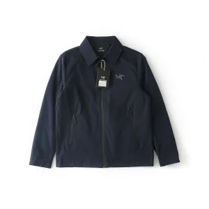 AAA Mammut Coat Blue Softshell Fabric Waterproof Design