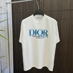 High Quality Designer Dior Cotton Short Sleeves For Autumn