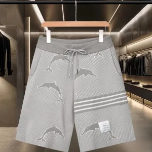 High Quality Thom Browne Knit Fabric Shorts