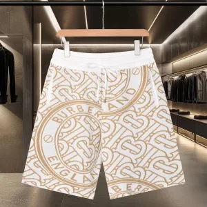 Luxury Burberry Jacquard Shorts