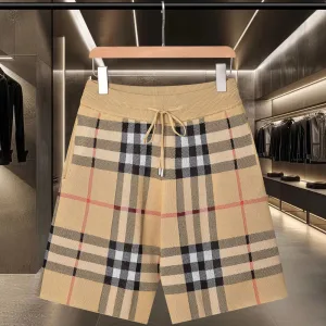 High Quality Aaa Burberry Jacquard Shorts