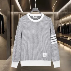 High Quality Thom Browne Wool Long-Sleeved Sweaters