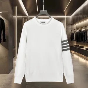 Designer Luxury Thom Browne Wool Long-Sleeved Sweaters