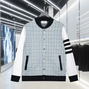 Designer Thom Browne Jeans Red Cotton Wool Blend