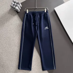 Reps Balenciaga Pants Blue Autumn Embroidery