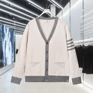 Super Clone Thom Browne Jeans Red Cotton Wool Down