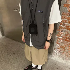 AAA Patagonia Vest Red Mesh Autumn