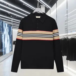 High Quality Luxury Burberry Long-Sleeved Shirt For Fall