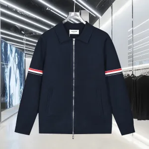 Designer Thom Browne Jeans Red Cotton Wool