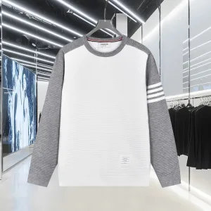 Designer Thom Browne Wool Long-Sleeved Shirts For Spring