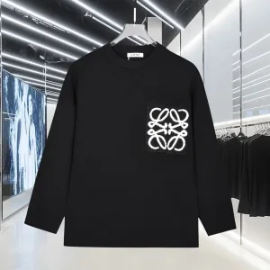 High Quality Loewe Cotton Long-Sleeved Shirts
