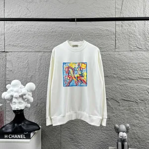 Luxury Super Clone Hermes Long-Sleeved Black Autumn Winter Early