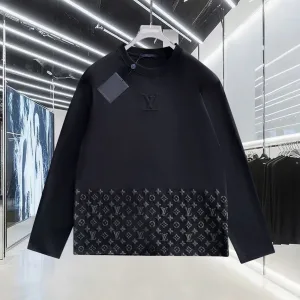 Aaa Louis Vuitton Cotton Long-Sleeved T-Shirt