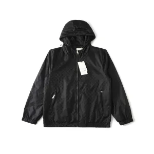 Reps AAA Gucci Coat Red Jacquard Patch Patchwork